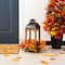 Glitzhome® 20" Fall Sunflower, Pinecone and Berry Wood Lantern Centerpiece